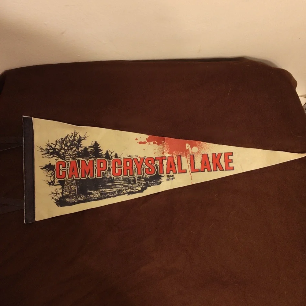 NWOT Friday the 13th Camp Crystal Lake Pendant